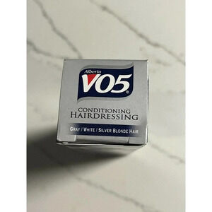 V05 Conditioning Hairdressing Gray/White/Silver Blonde Hair New 1.5 oz.